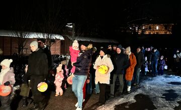 FOTO: Lampiónové sprievody sa vracajú do ulíc