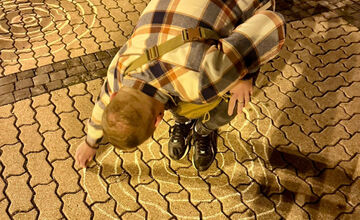 FOTO: V Bystrici sa konal netradičný protest proti výrubu v mestskom parku