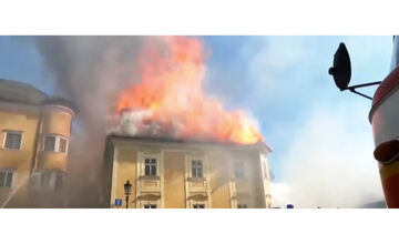 FOTO: Požiar v Banskej Štiavnici 2023-2025