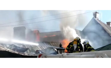 FOTO: Požiar v Banskej Štiavnici 2023-2025