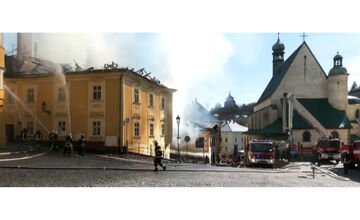 FOTO: Požiar v Banskej Štiavnici 2023-2025