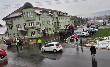 FOTO: Povodne v Banskobystrickom kraji