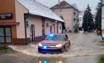 FOTO: Povodne v Banskobystrickom kraji