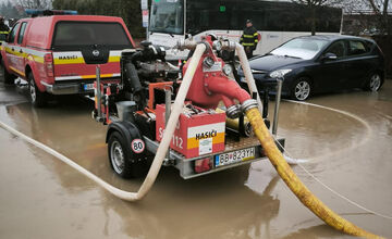 FOTO: Povodne v Banskobystrickom kraji