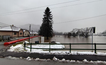 FOTO: Povodne v Banskobystrickom kraji