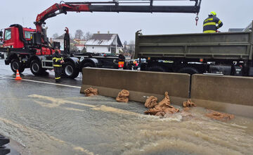 FOTO: Povodne v Banskobystrickom kraji