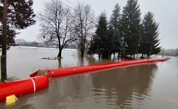 FOTO: Povodne v Banskobystrickom kraji