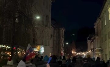 FOTO: Protestný pochod v Banskej Bystrici