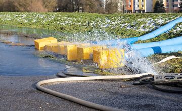 FOTO: Povodňové škody na Sliači sa naďalej rozširujú