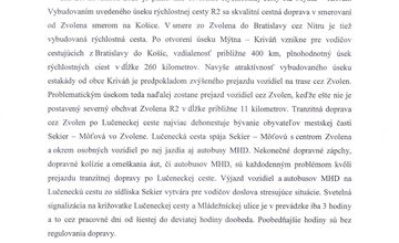 FOTO: Obyvatelia spustili petíciu za novú križovatku