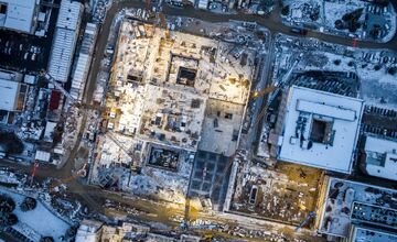 FOTO: Takto vyzerá výstavba novej nemocnice