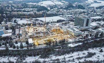 FOTO: Takto vyzerá výstavba novej nemocnice