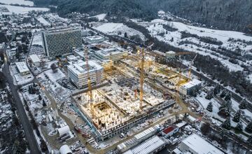 FOTO: Takto vyzerá výstavba novej nemocnice