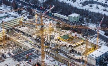 FOTO: Takto vyzerá výstavba novej nemocnice