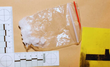 FOTO: Protidrogový zásah na ceste pri Žiari nad Hronom