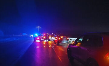 FOTO: Protidrogový zásah na ceste pri Žiari nad Hronom