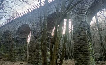 FOTO: Krupinský viadukt láka turistov