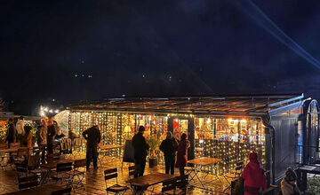 FOTO: Viadukt v Telgárte nasvietili prvýkrát v 90-ročnej histórii