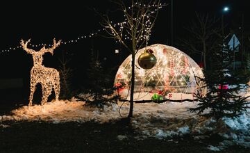 FOTO: Brezno sa premení na Ľadové mestečko