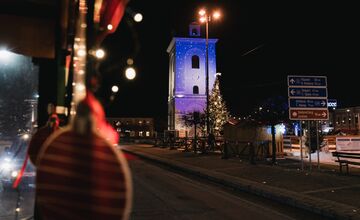 FOTO: Brezno sa premení na Ľadové mestečko