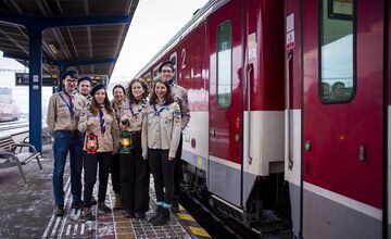 FOTO: Pozrite si, kedy Betlehemské svetlo dorazí aj do vášho mesta