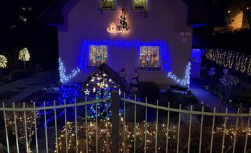 FOTO: Domy aj balkóny na Fončorde súťažia o titul najkrajšej výzdoby