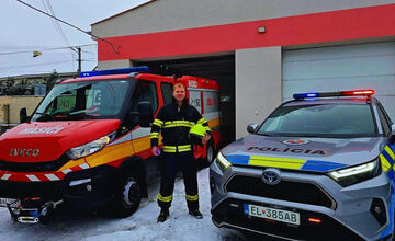 FOTO: Počas silvestrovskej noci v Krupine horela chata