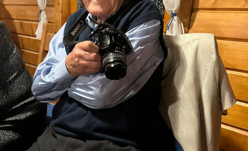 FOTO: Čierny Balog smúti, zomrel fotograf a milovník športu Štefan Vozár