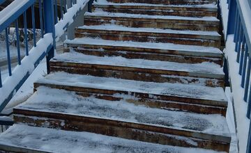 FOTO: V Lučenci napadlo veľké množstvo snehu