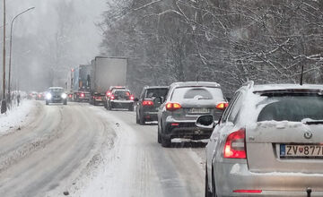 FOTO: Zábery z ciest Banskobystrického kraja