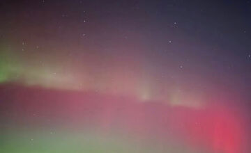 FOTO: Bystričania a Zvolenčania vytvorili krásne zábery polárnej žiari