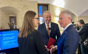 FOTO: Do Banskej Bystrice sa vrátil medený poklad zo Severného mora