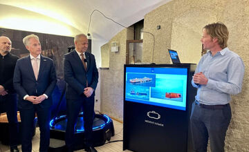 FOTO: Do Banskej Bystrice sa vrátil medený poklad zo Severného mora