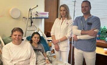 FOTO: Transplantácia obličky v Rooseveltovej nemocnici