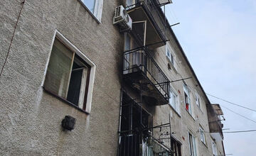 FOTO: Požiar bytu v Poltári