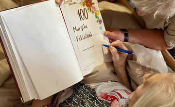 FOTO: Banskobystričanka Margita oslávila storočné jubileum