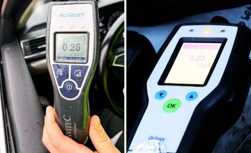 FOTO: Policajti si pri Banskej Bystrici posvietili na vodičov, zamerali sa na alkohol