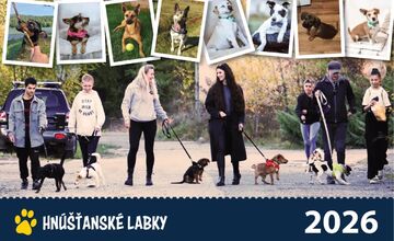 FOTO: Útulok si pripravil kalendár na rok 2026