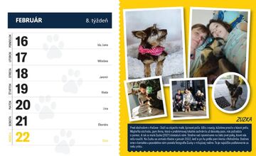 FOTO: Útulok si pripravil kalendár na rok 2026