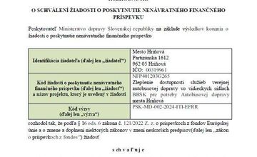 FOTO: Hriňová získala milióny na modernizáciu dopravy