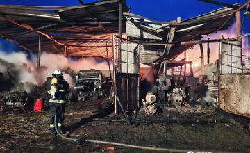 FOTO: V okrese Zvolen zhorel senník a v ňom kone, finančné škody sú vysoké