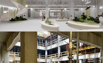 FOTO: Výstavba novej nemocnice pokračuje