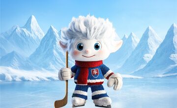 FOTO: Slovensko spoznalo nového maskota majstrovstiev sveta v hokeji