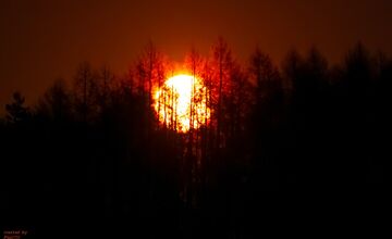 FOTO: Fascinujúci spln nad stredným Slovenskom