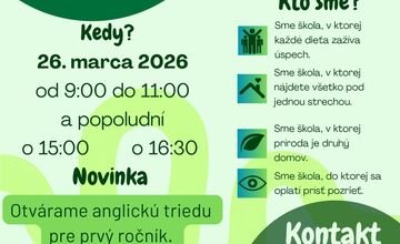 FOTO: Školy v Banskej Bystrici pozývajú rodičov na DOD