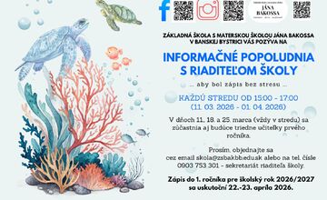 FOTO: Školy v Banskej Bystrici pozývajú rodičov na DOD
