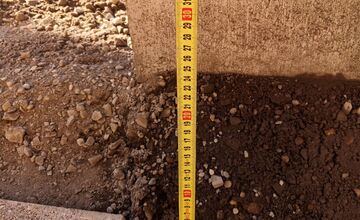 FOTO: Prebiehajúca rekonštrukcia v Sásovej