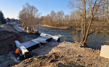 FOTO: Vo Vlkanovej vzniká cyklotrasa, pozrite si aktuálne zábery