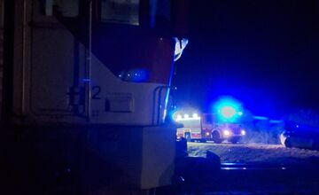 FOTO: Zrážka vlaku s človekom v Brzotíne