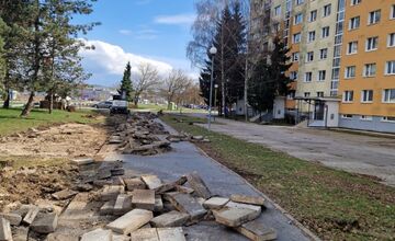 FOTO: Veľká rekonštrukcia na sídlisku Západ